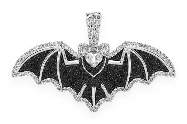 Erkals Jewellers Bat Pendant 18K Gold Diamond 1.75ctw