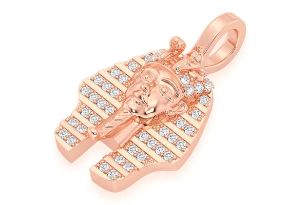 Erkals Jewellers Pharaoh Pendant 18K Gold Diamond 0.20ctw