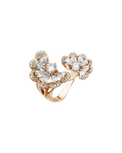 Precious Lace Nuage Diamond Ring 18ct Rose Gold