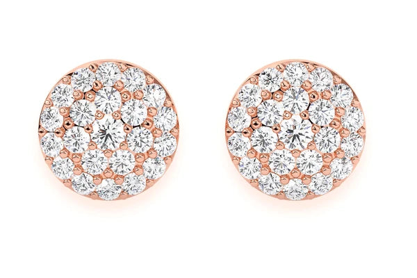 Erkals Jewellers Mini Dot Stud Earrings 18K Gold 0.15ctw