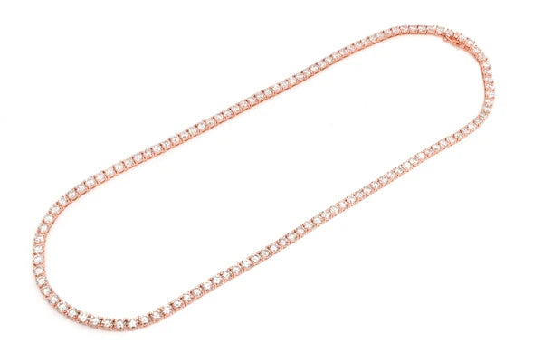 Erkals Jewellers 40pt Prong Set Diamond Tennis Necklace 18K Gold 45.00ctw