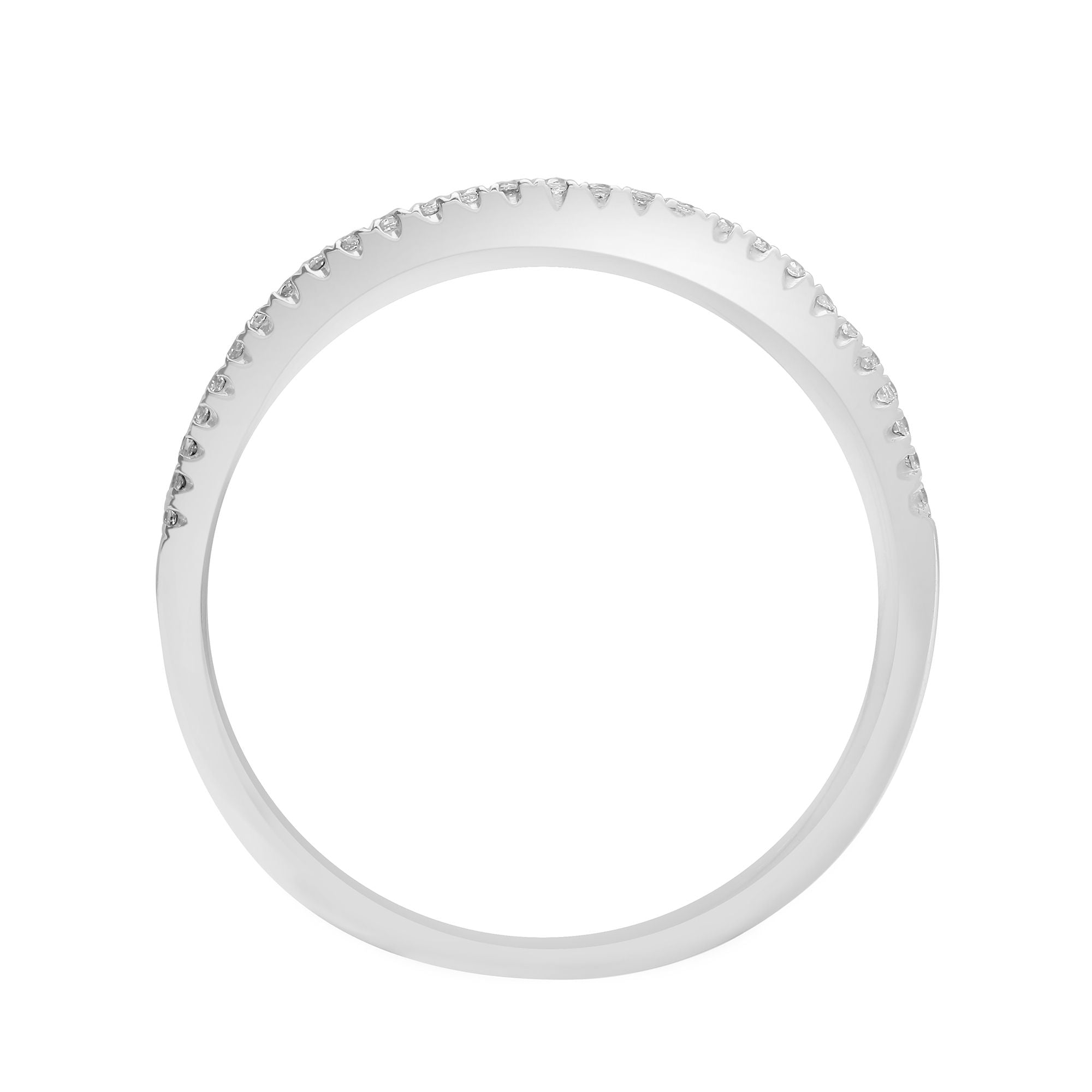 18R929 | 18ct White 2.21ct Round & Baguette Natural Diamond Ring