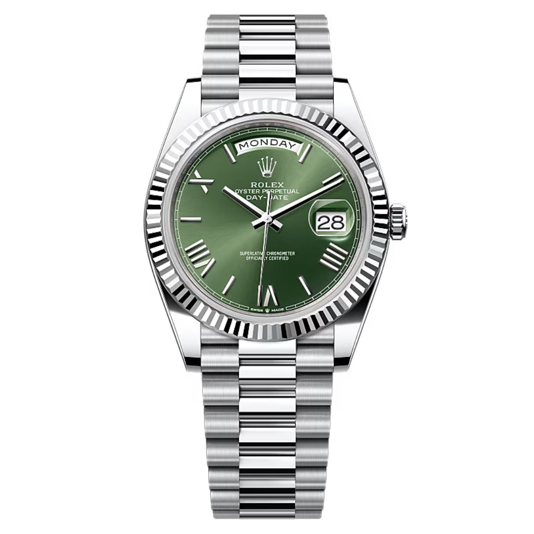 Rolex Day-Date 40 228236 Olive Green Roman Numeral Dial 2023