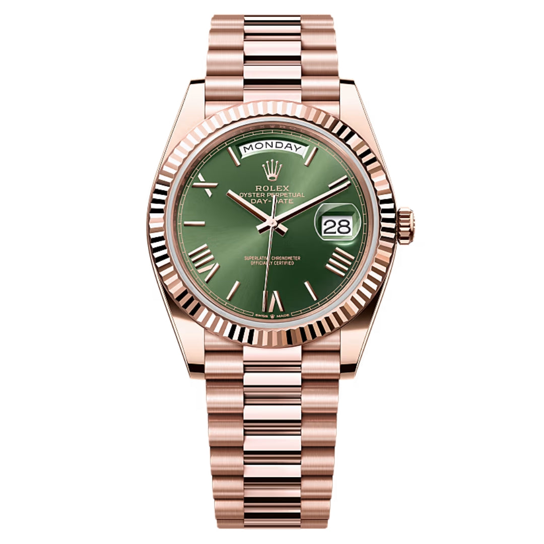 Rolex Day-Date 40 228235 Olive Green Roman Numeral Dial 2023