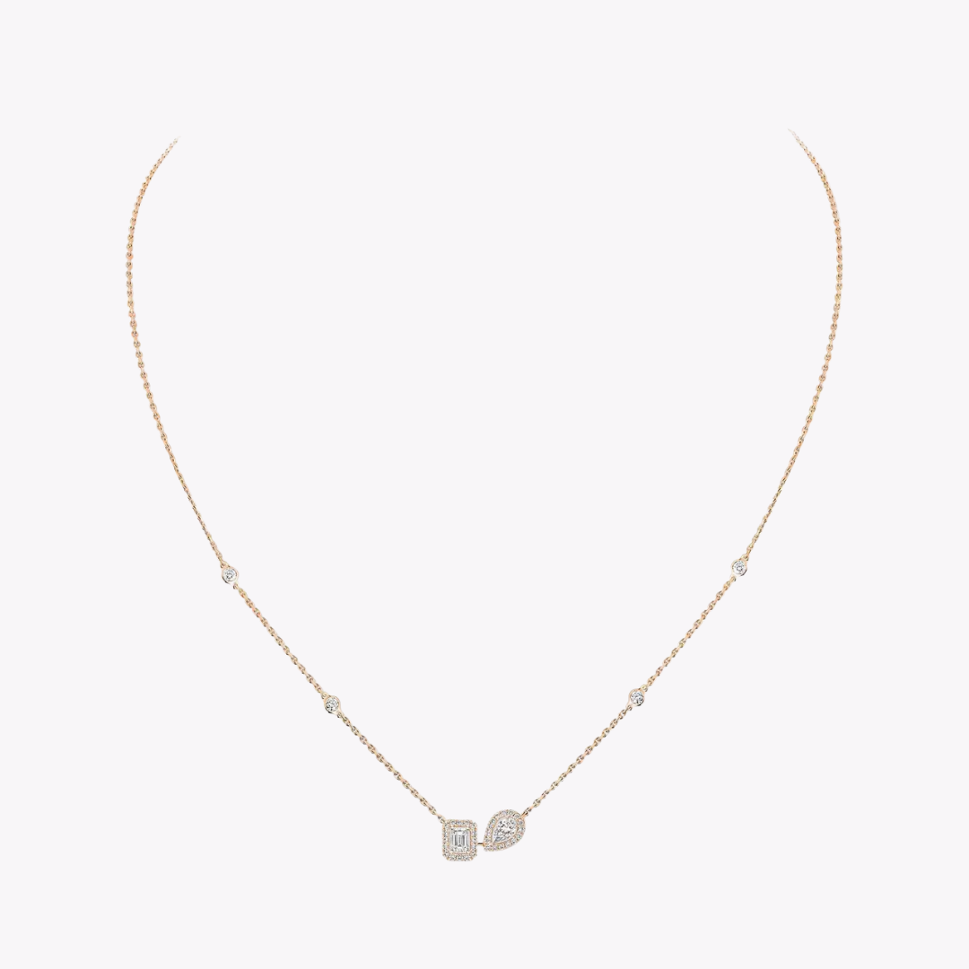 My Twin Toi & Moi Necklace 18ct Gold