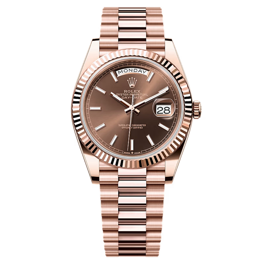 Rolex Day-Date 40 228235 Chocolate Baton Dial 2023