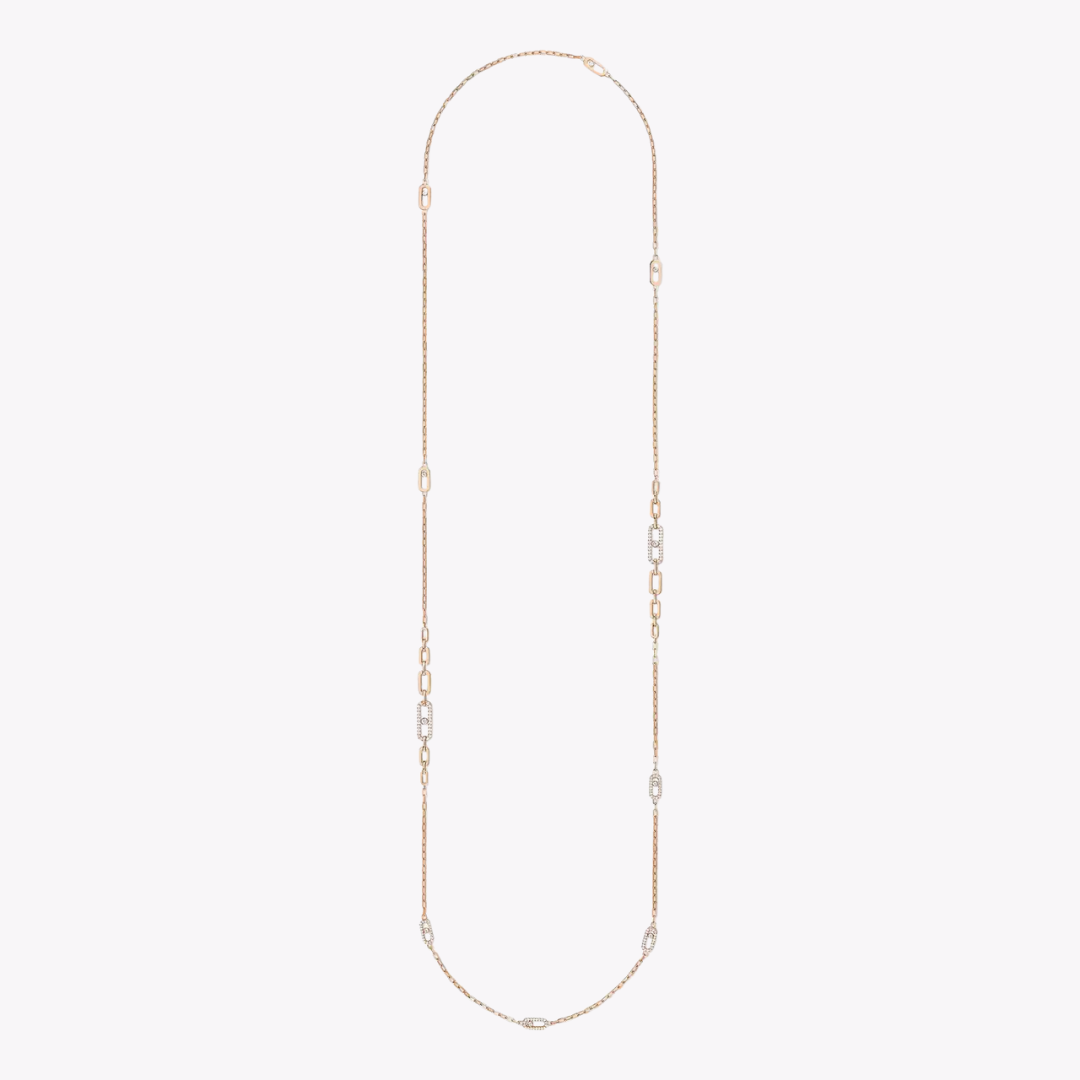 Move Uno Necklace 18ct Gold