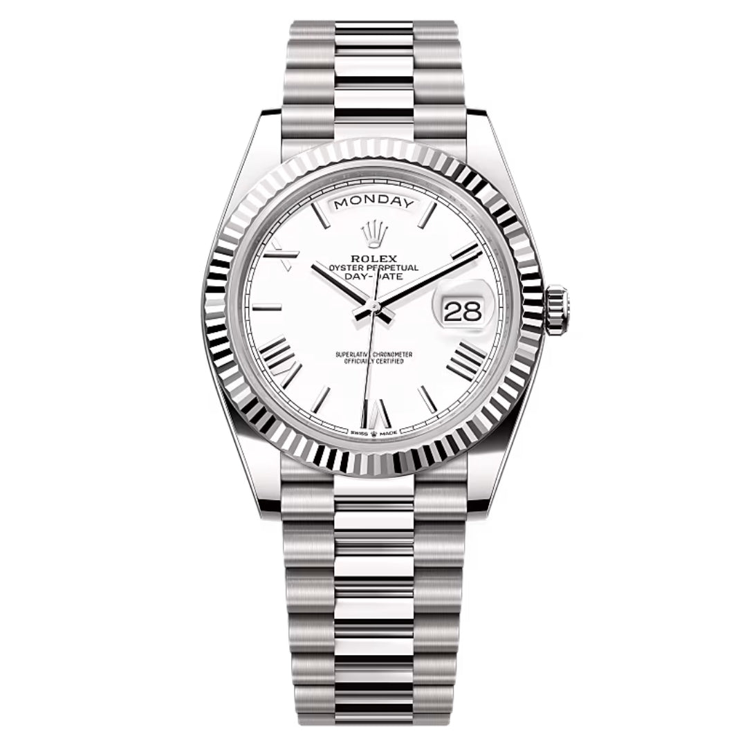 Rolex Day-Date 40 228239 White Roman Numeral Dial 2023