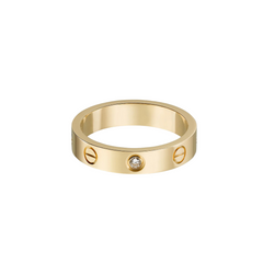 Bague Cartier Love petit modèle 1 diamant or 18 carats
