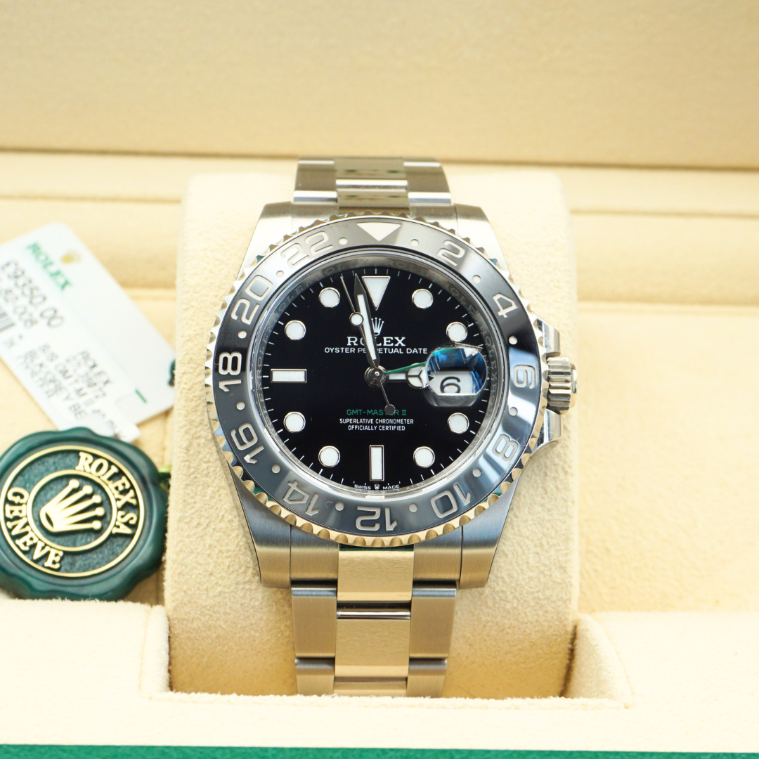 Rolex GMT-Master II 126710GRNR Bruce Wayne Black Dial 2024