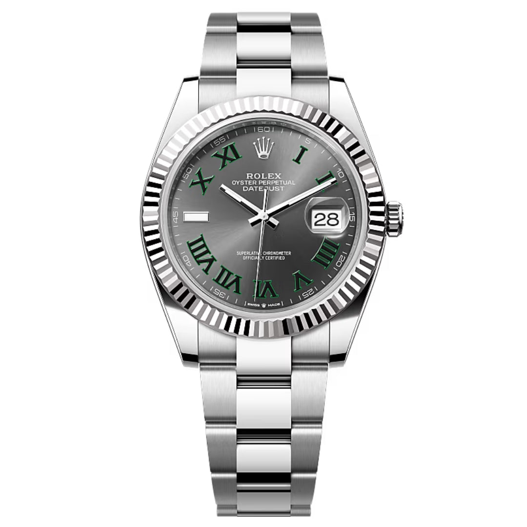 Rolex Datejust 41 126334 Wimbledon Green Dial 2023