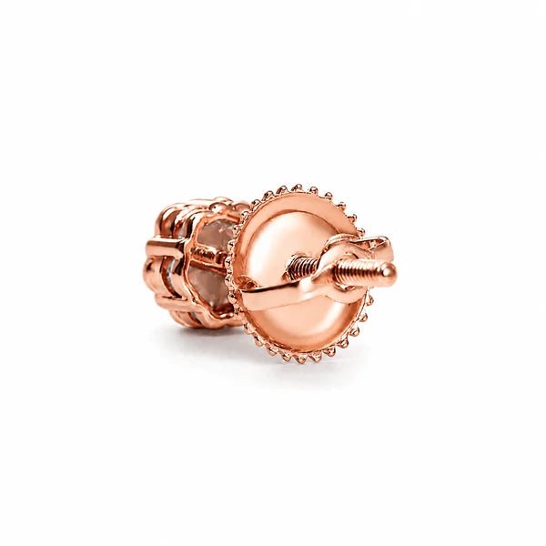 Erkals Jewellers Flower Stud Earrings 18K Gold 0.50ctw
