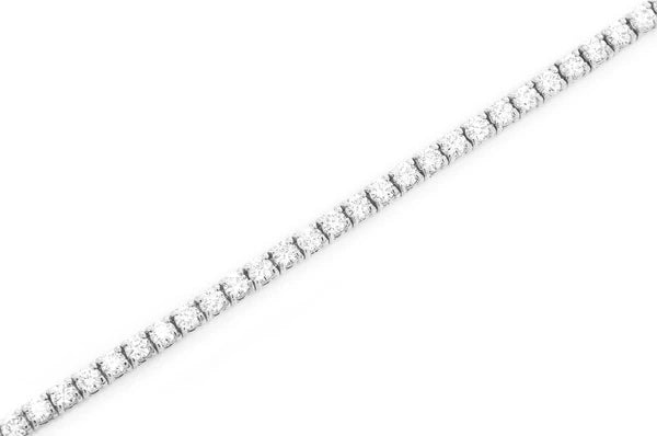 Erkals Jewellers 5pt Prong Set Diamond Tennis Bracelet 18K Gold 3.00ctw