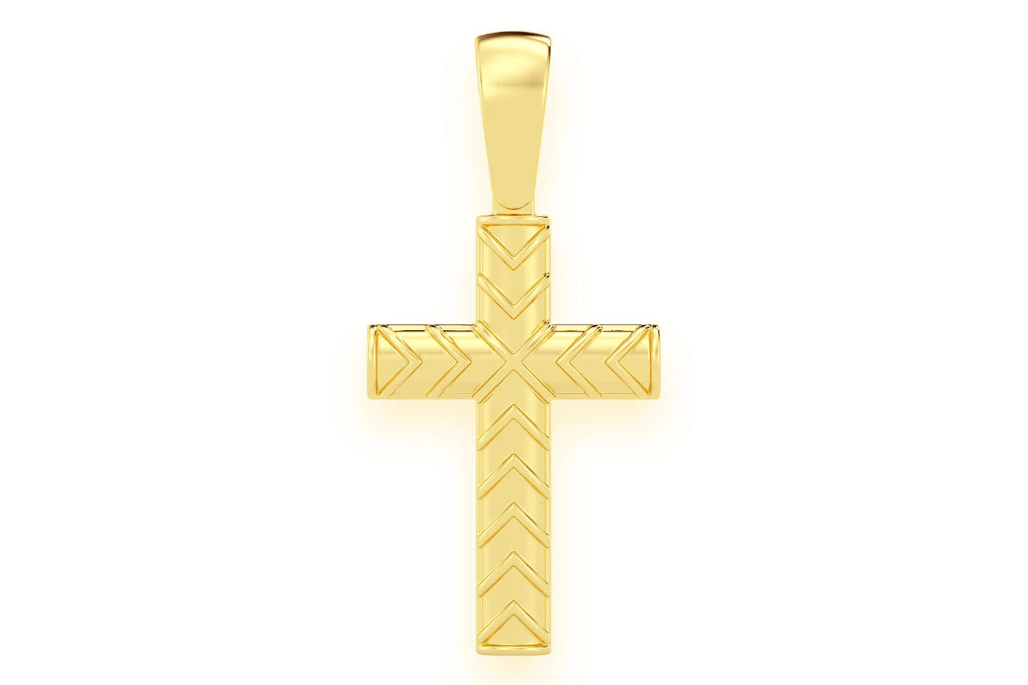 Erkals Jewellers X Design Cross Pendant 18K Gold