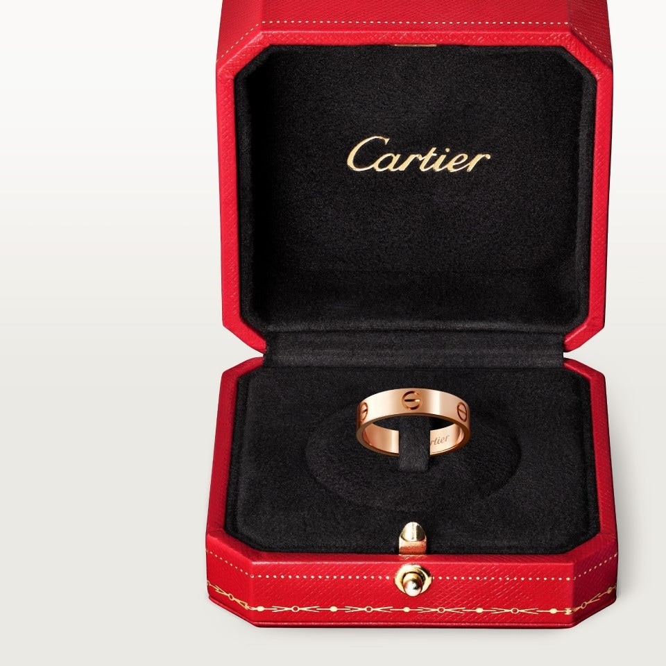 Cartier LOVE Ring Classic Model Rose Gold
