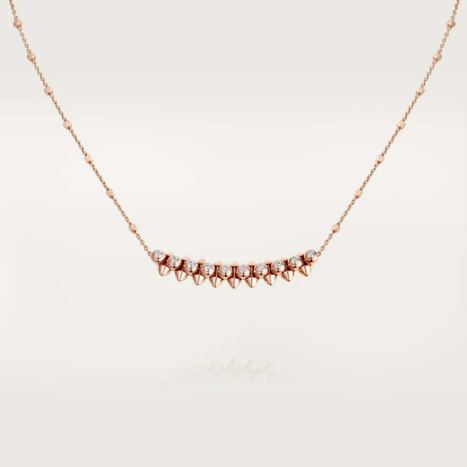 Cartier Clash de Cartier Pendant Diamonds 18K Rose Gold