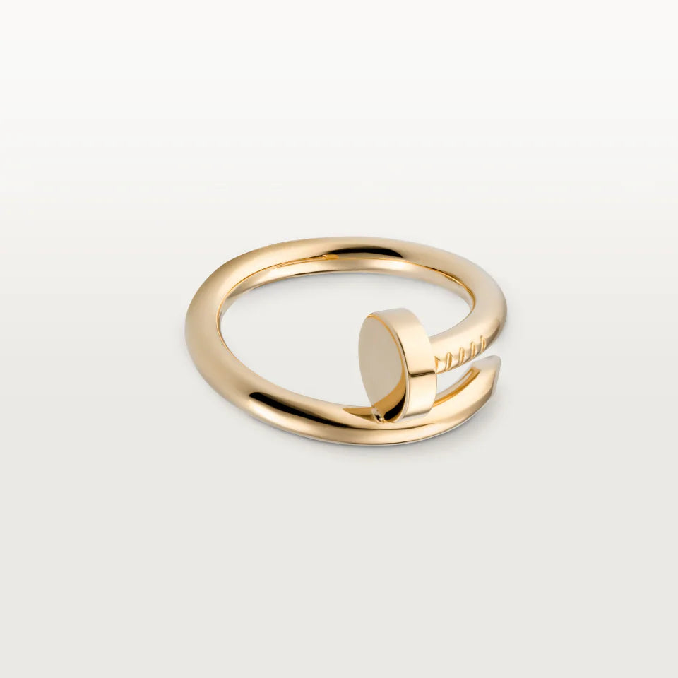 Cartier Juste un Clou Ring Classic Model 18K Yellow Gold