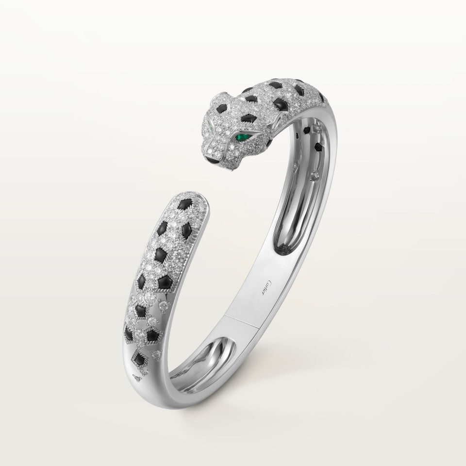 Cartier Panthère de Cartier Bracelet Medium Model Semi-Paved
