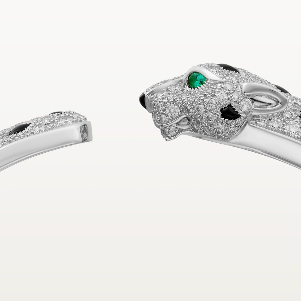 Cartier Panthère de Cartier Bracelet Medium Model Semi-Paved