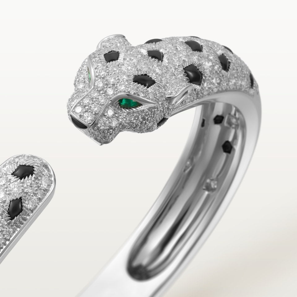 Cartier Panthère de Cartier Bracelet Medium Model Semi-Paved