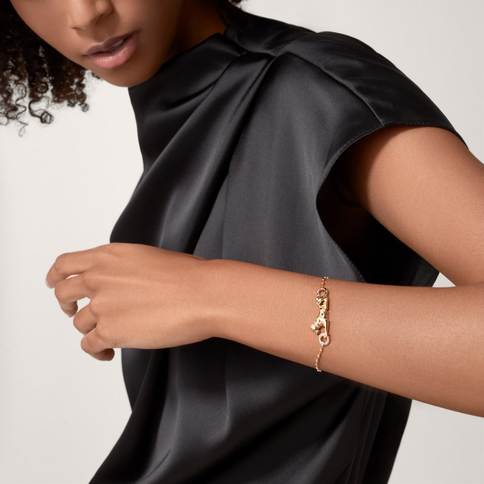 Cartier Panthère de Cartier Bracelet Diamonds Yellow Gold