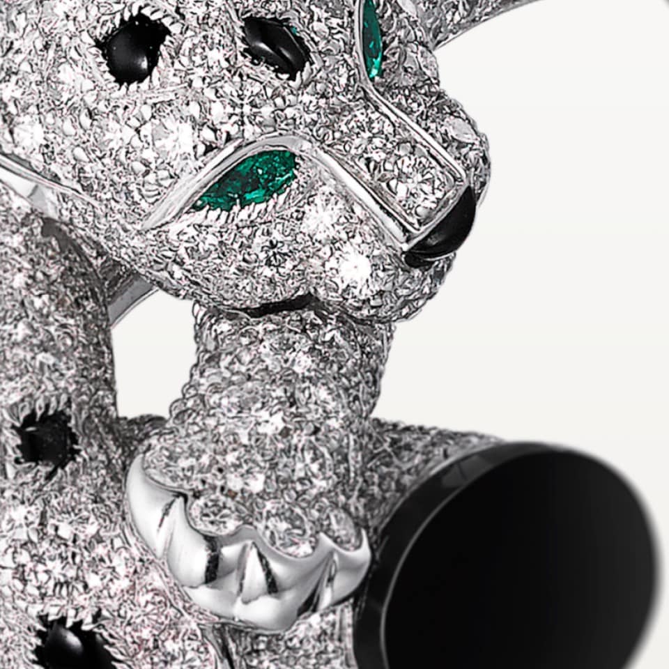 Cartier Panthère de Cartier Bracelet White Gold Diamonds