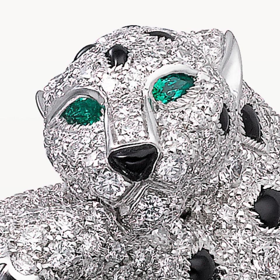 Cartier Panthère de Cartier Bracelet White Gold Diamonds