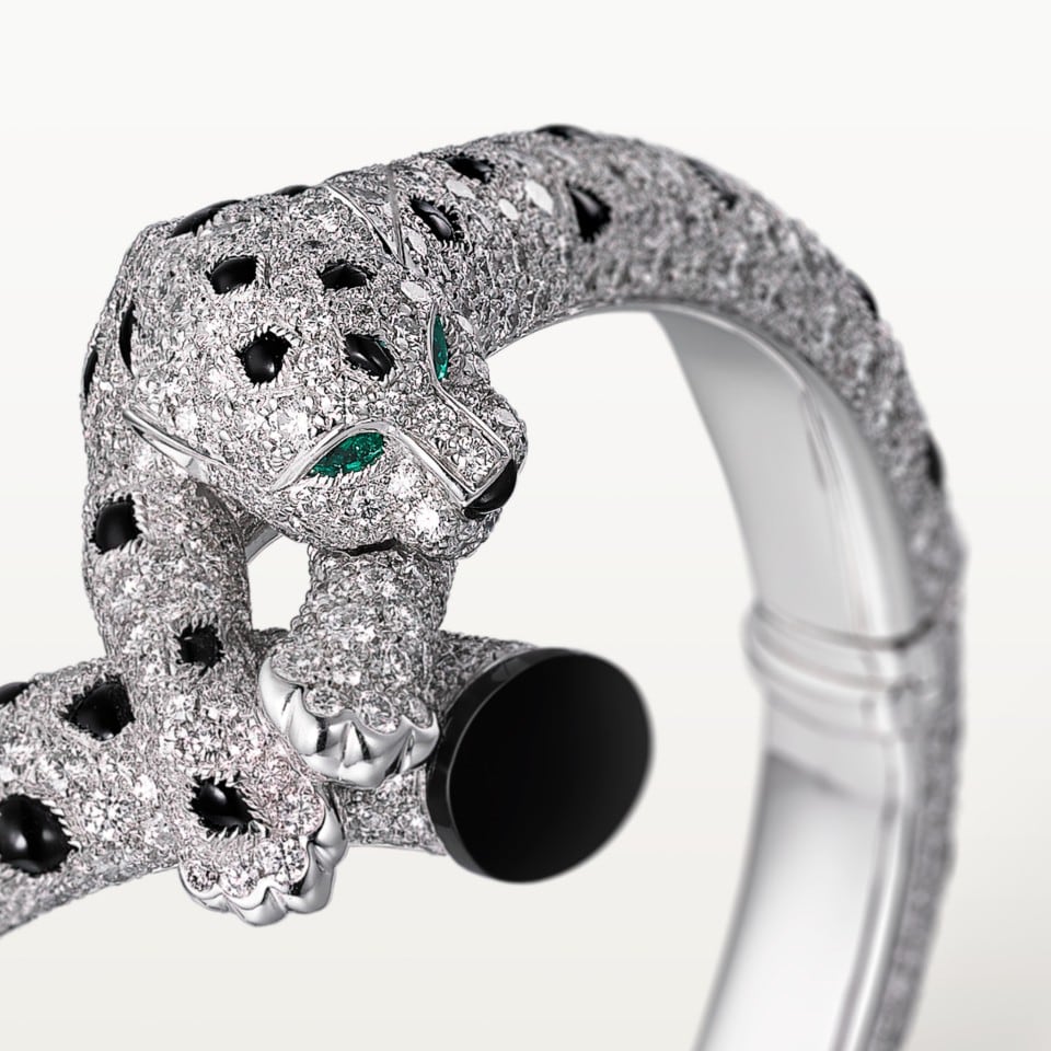 Cartier Panthère de Cartier Bracelet White Gold Diamonds