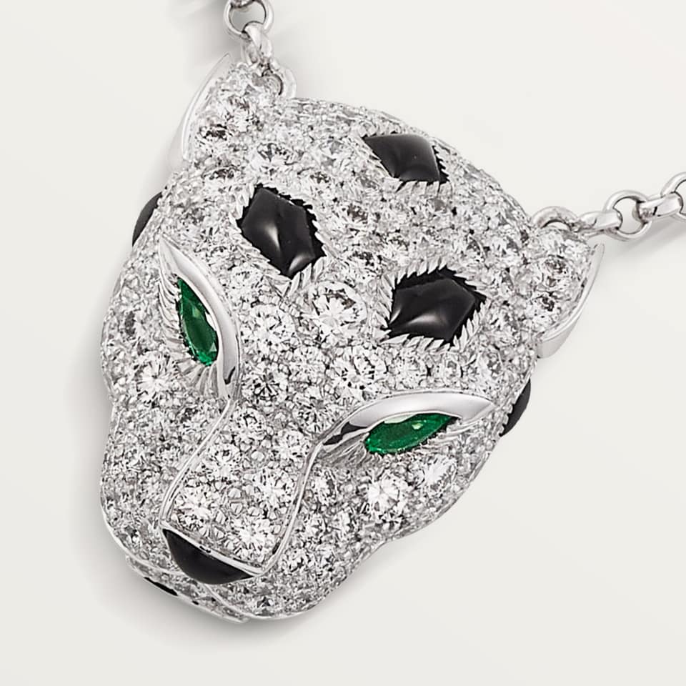 Cartier Panthère de Cartier Pendant Paved White Gold