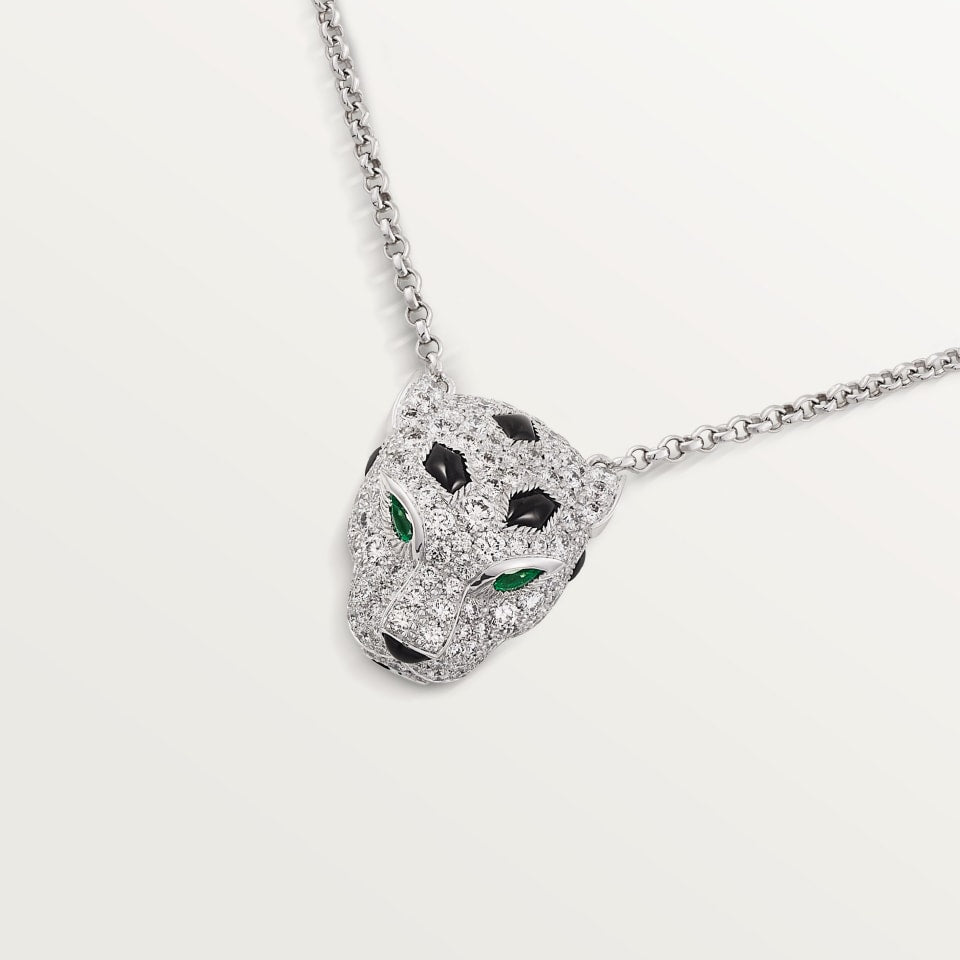 Cartier Panthère de Cartier Pendant Paved White Gold