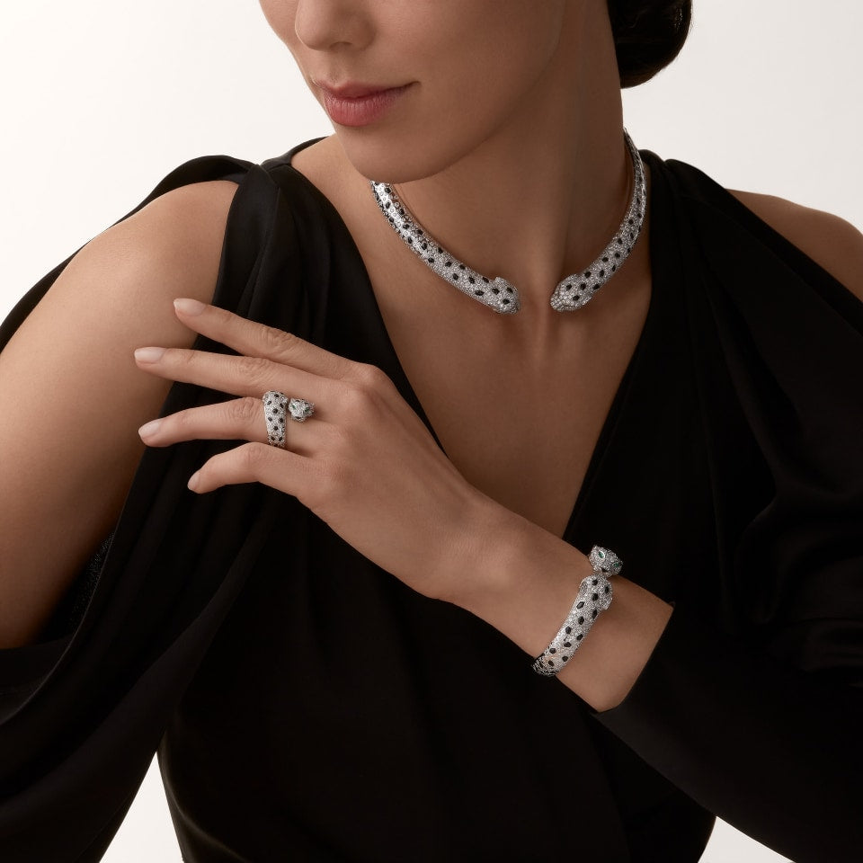 Cartier Panthère de Cartier Articulated Paved Ring