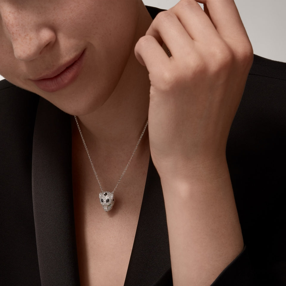 Cartier Panthère de Cartier Pendant Paved White Gold