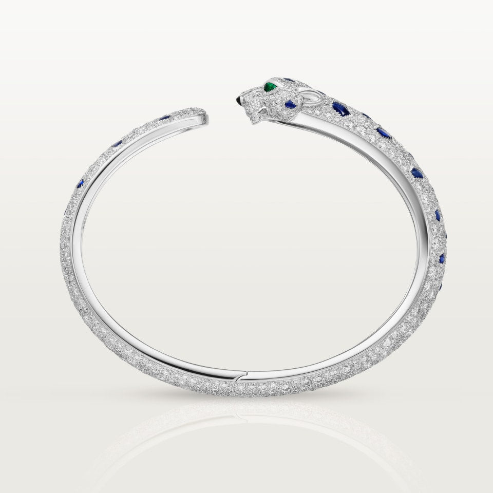 Cartier Panthère de Cartier Bracelet Paved White Gold