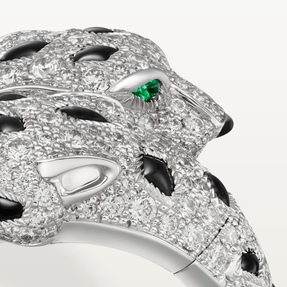 Cartier Panthère de Cartier Articulated Paved Ring