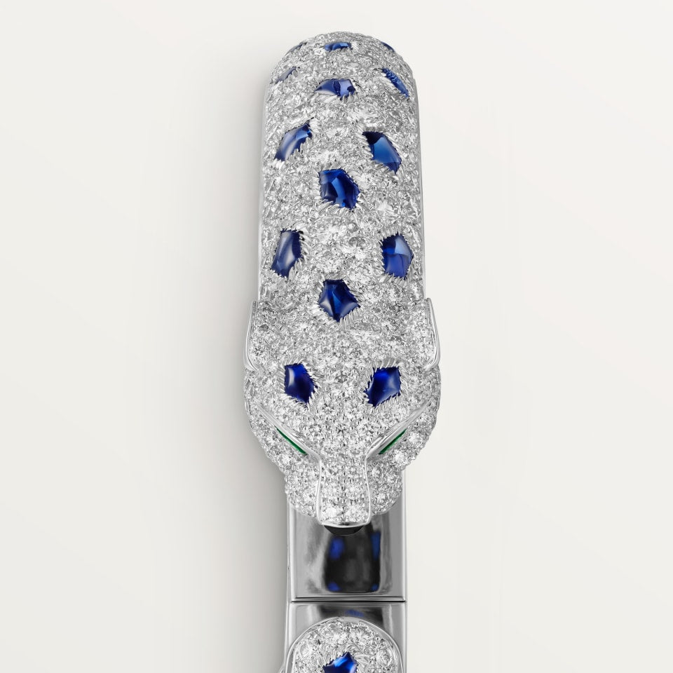 Cartier Panthère de Cartier Bracelet Paved White Gold