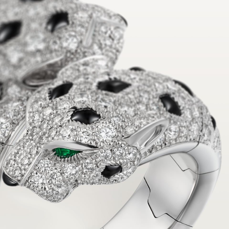 Cartier Panthère de Cartier Articulated Paved Ring