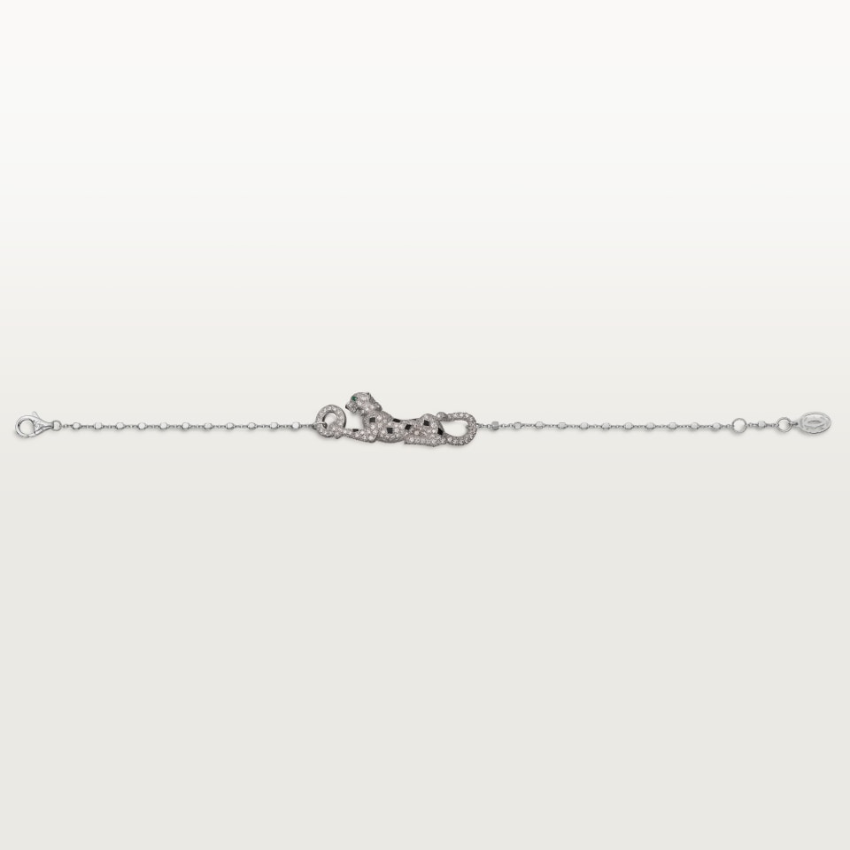 Cartier Panthère de Cartier Bracelet Paved White Gold
