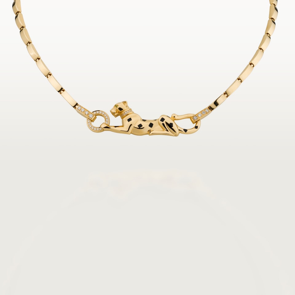 Cartier Panthère de Cartier Pendant Diamonds Yellow Gold