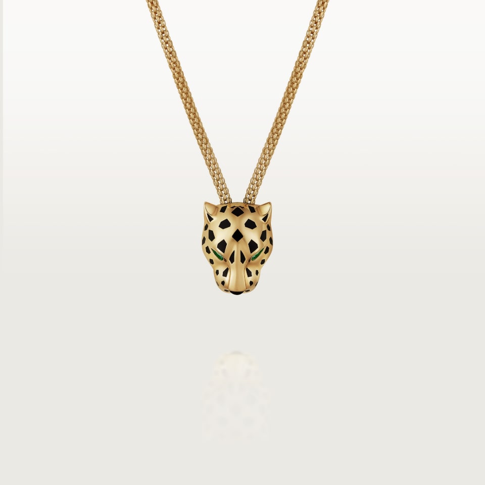 Cartier Panthère de Cartier Necklace Paved Yellow Gold Diamonds