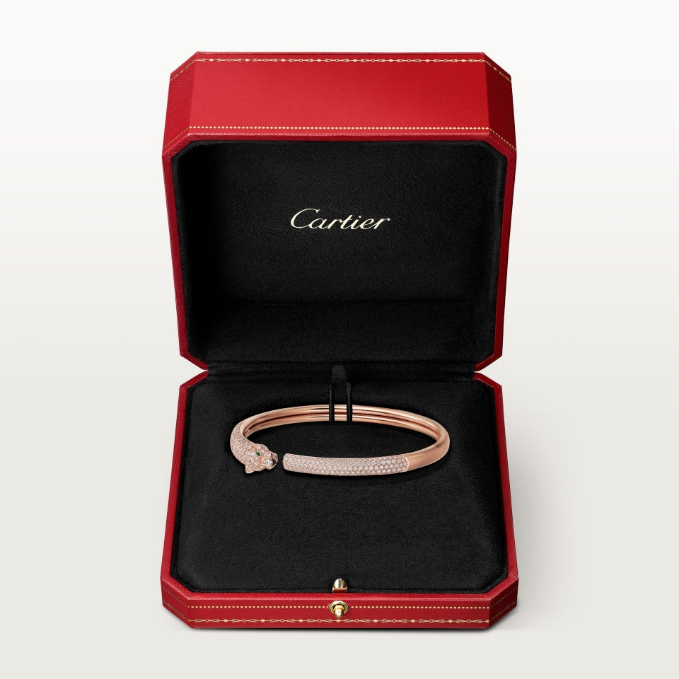 Cartier Panthère de Cartier Bracelet Small Model Paved