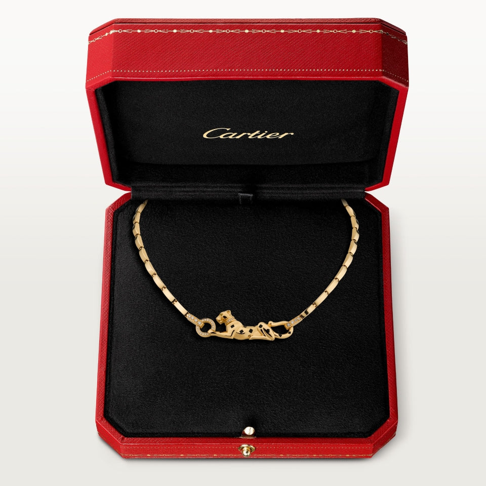 Cartier Panthère de Cartier Pendant Diamonds Yellow Gold