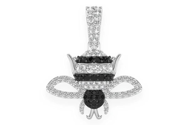 Erkals Jewellers Bumble Bee Pendant 18K Gold Diamond 0.50ctw