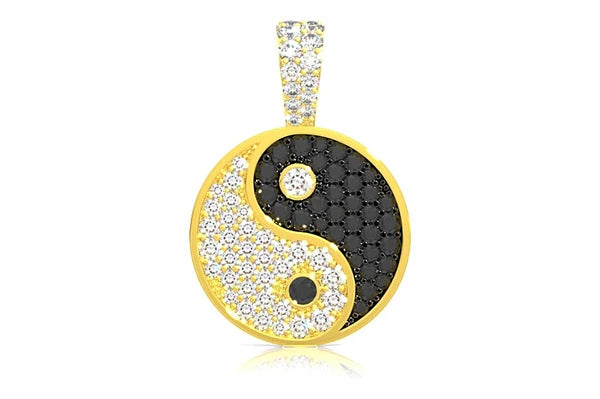Erkals Jewellers Yin Yang Pendant 18K Gold Diamond 0.80ctw