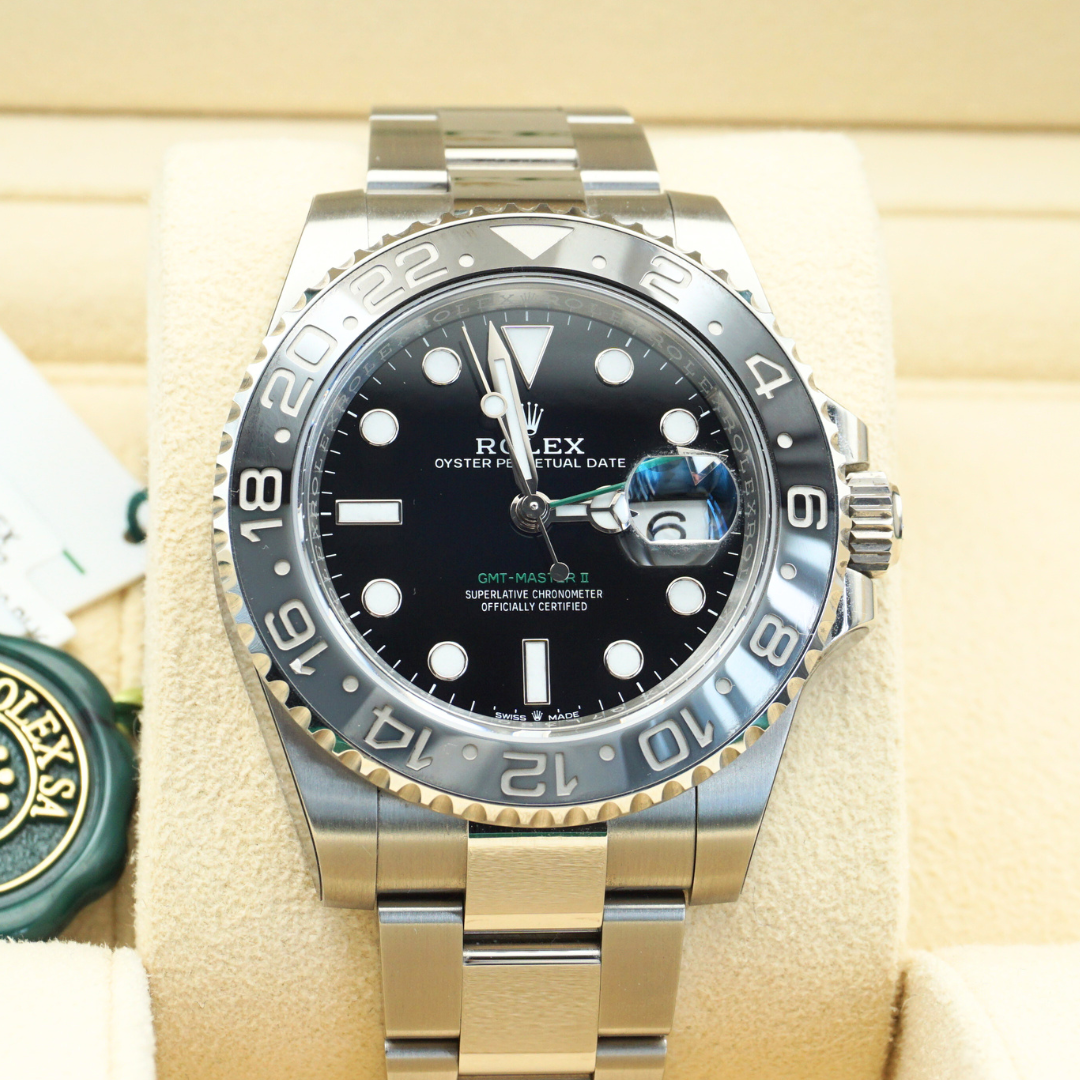 Rolex GMT-Master II 126710GRNR Bruce Wayne Black Dial 2024