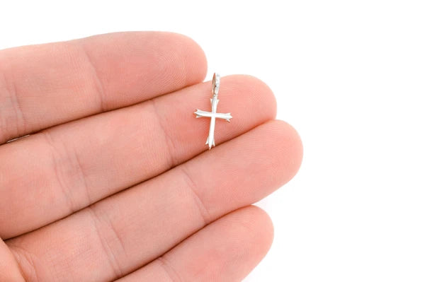 Erkals Jewellers Triple Point Cross Pendant 18K Gold