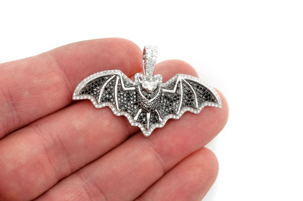 Erkals Jewellers Bat Pendant 18K Gold Diamond 1.75ctw