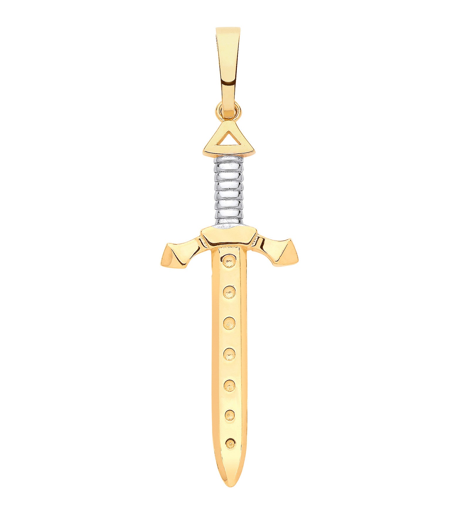 Y W/G Highland Claymore Sword Pendant