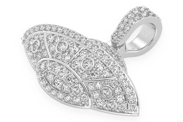 Erkals Jewellers UFO Diamond Pendant 18K Gold 1.25ctw