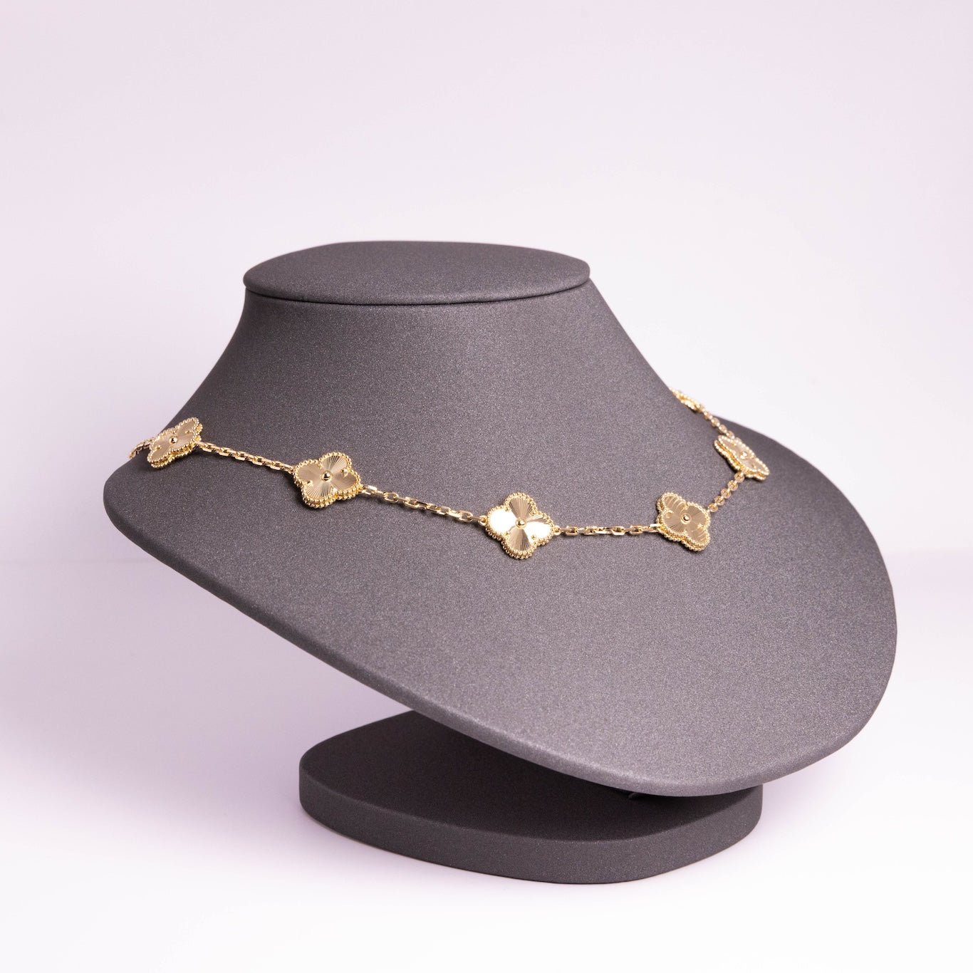 Van Cleef &amp; Arpels Collar Vintage Alhambra 10 Motivos Oro amarillo de 18 quilates