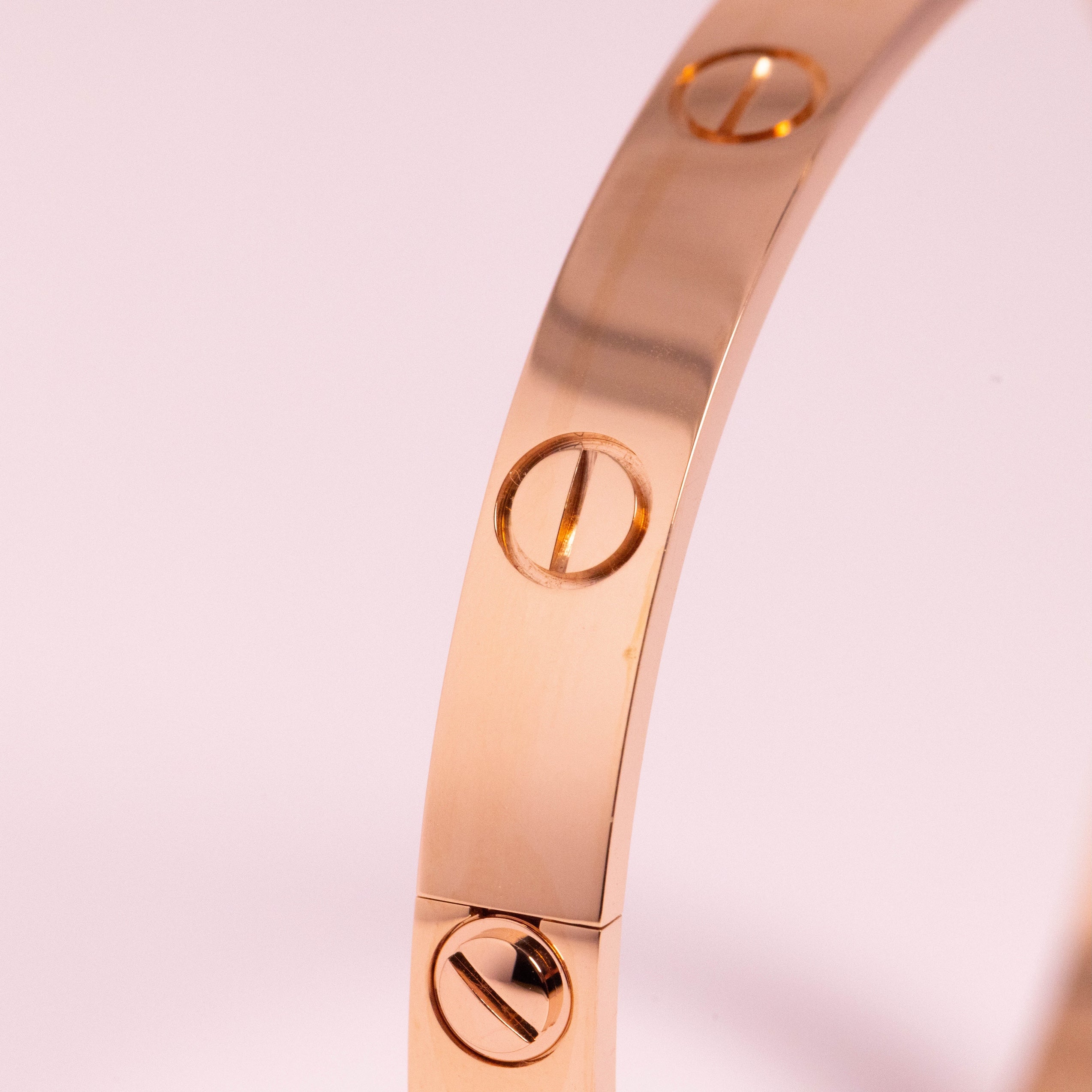 Cartier Love Bracelet 18K Rose Gold